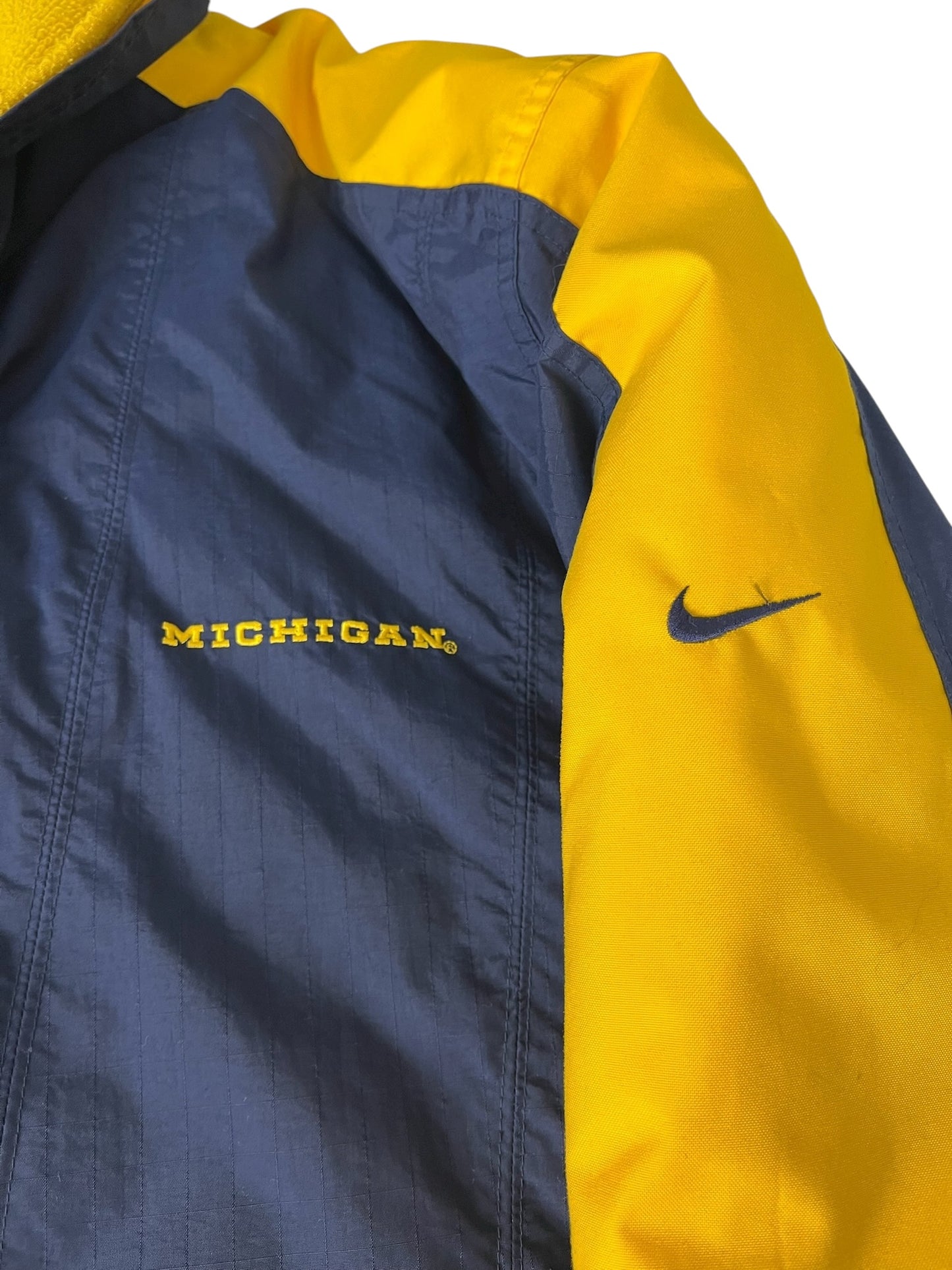 Vintage Nike Jacket University of Michigan Zip Up 90s
