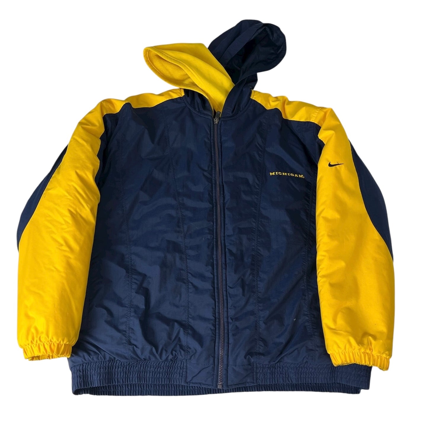 Vintage Nike Jacket University of Michigan Zip Up 90s