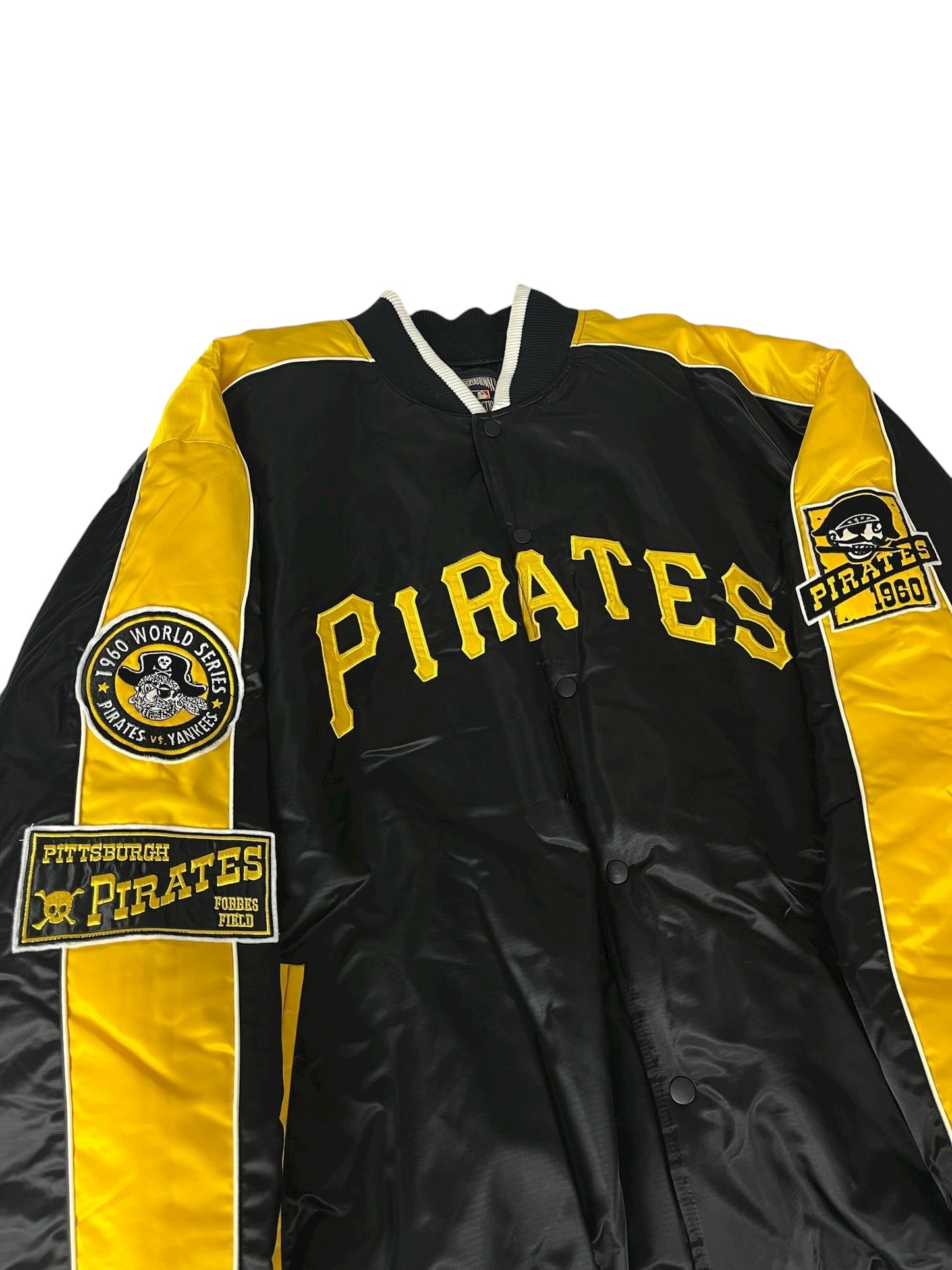 Vintage Pittsburgh Pirates Jacket Cooperstown Collection Satin