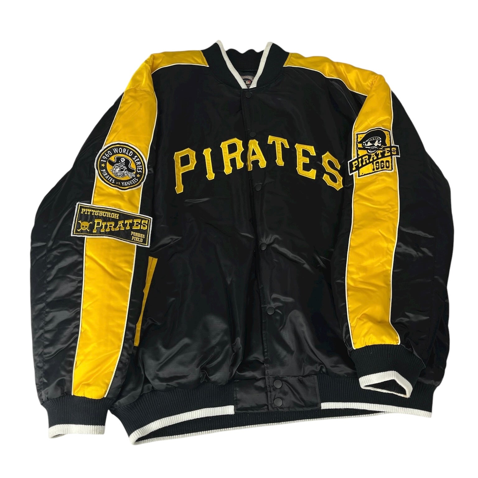 Vintage Pittsburgh Pirates Jacket Cooperstown Collection Satin