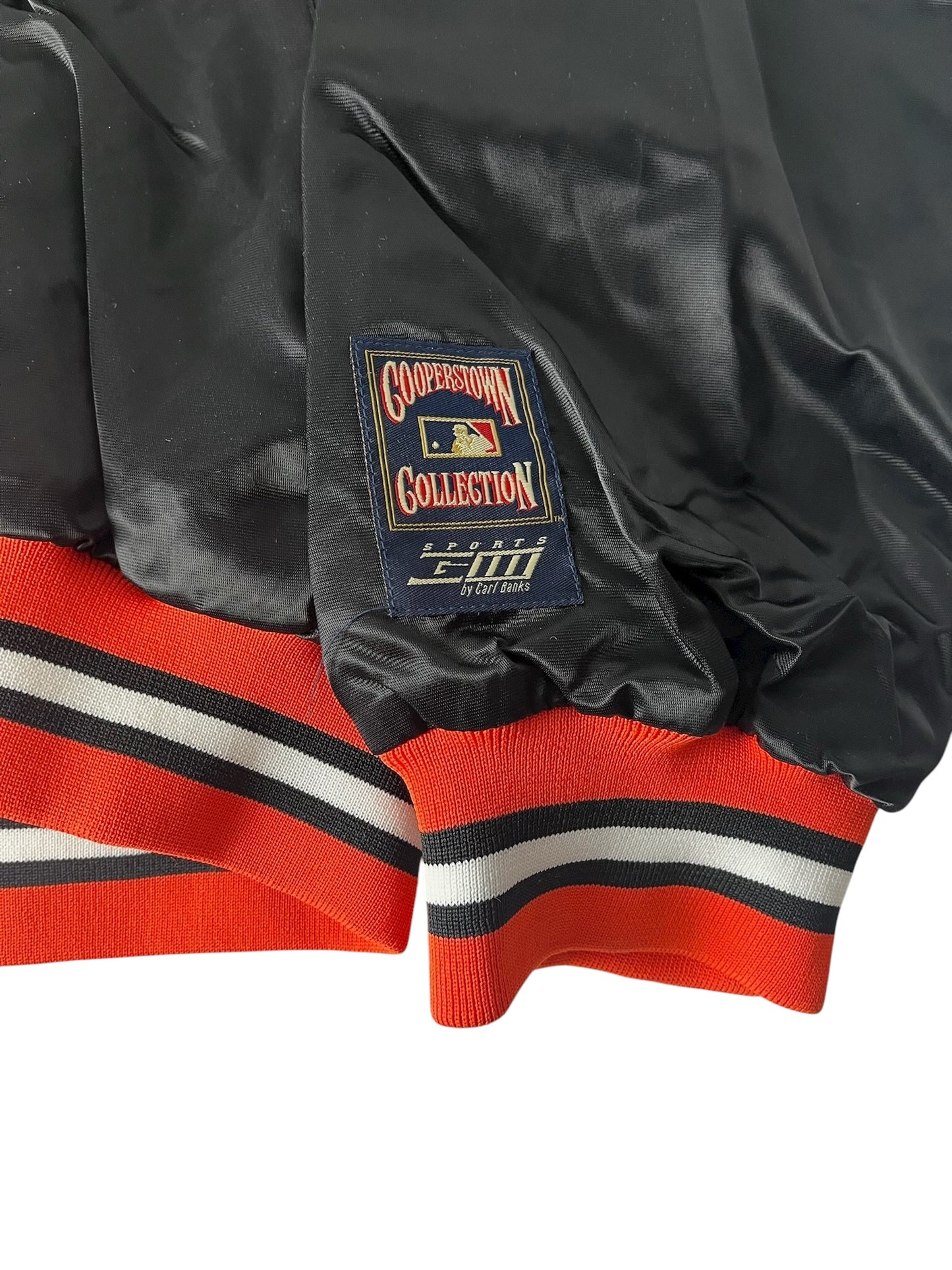 Vintage Baltimore Orioles Jacket MLB Satin Cooperstown Collection Reversible