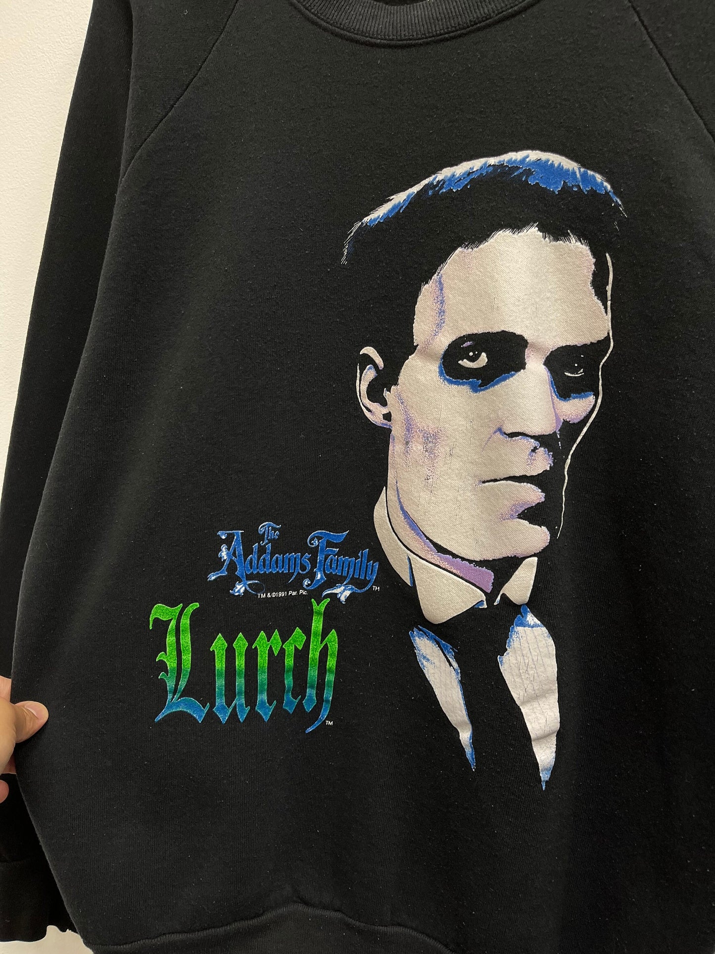 Vintage 1990���s The Addams Family Lurch Crewneck