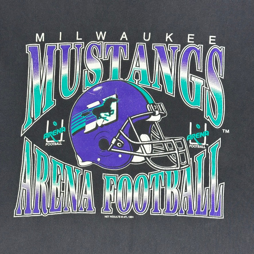 Vintage Milwaukee Mustangs Shirt Arena Football