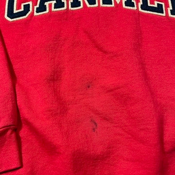 Vintage Carmel Sweatshirt Champion Red