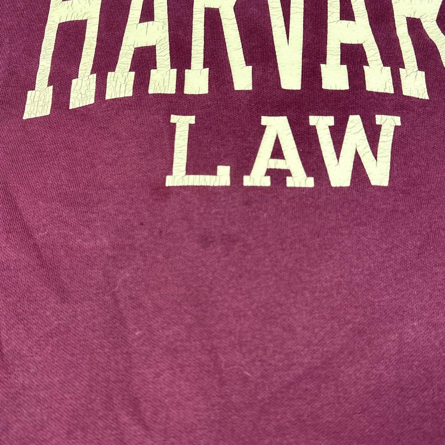 Vintage Harvard Law Maroon Jansport SweatshIrt