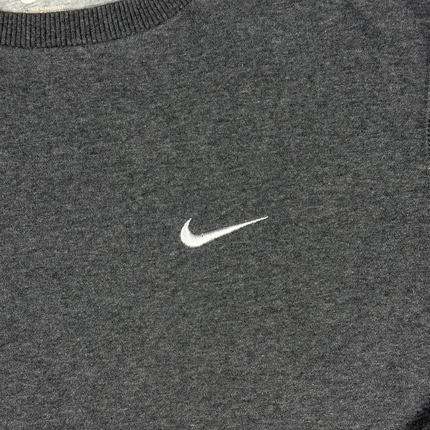 Nike Sweatshirt Gray Mini Swoosh