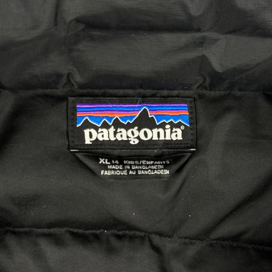 Patagonia Down Sweater Jacket Black Youth