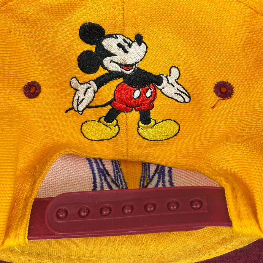 Vintage Disney Hat Mickey Mouse Snapback