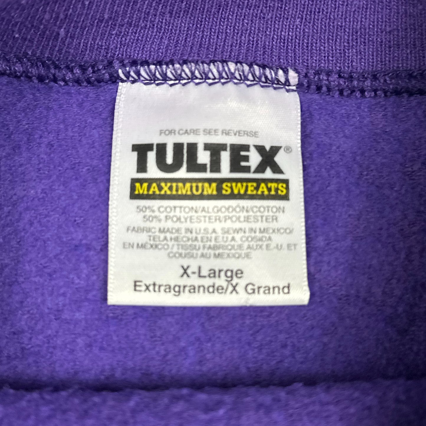 Vintage Northwestern University Purple Tultex Sweatshirt