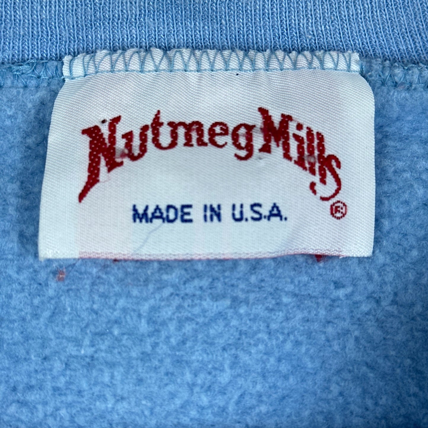 Vintage University of North Carolina Blue & White Nutmeg Sweatshirt