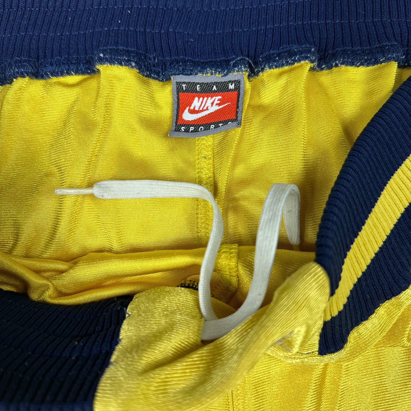 Vintage University of Michigan Gold Nike Basketball Shorts