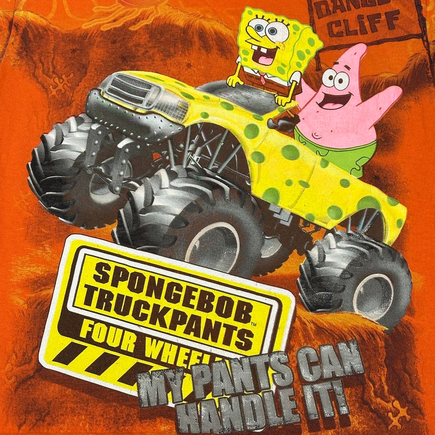Vintage Spongebob Squarepants Shirt Four Wheeler