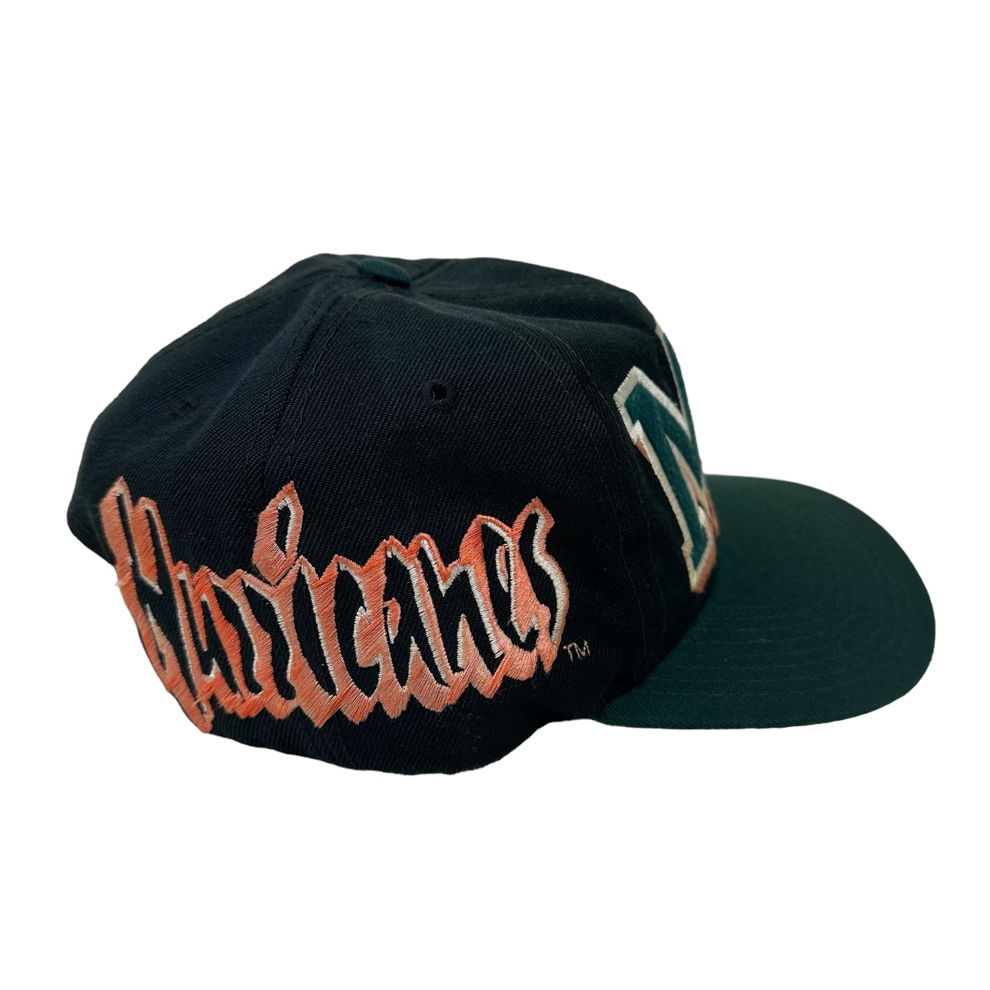 Vintage University of Miami Hurricanes Snap Back Hat