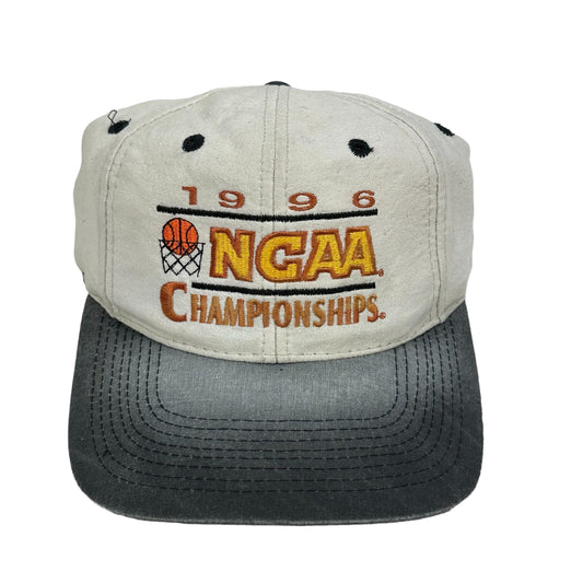 Vintage 1996 NCAA Basketball Championships Faded Snap Back Hat