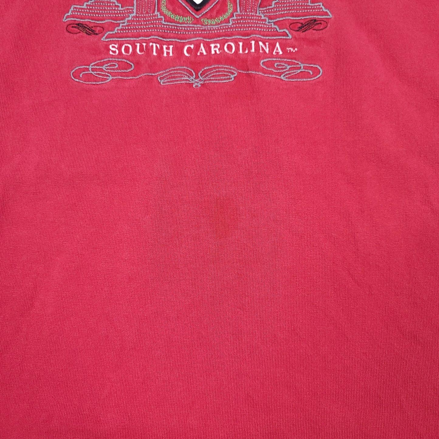 Vintage University of South Carolina Gamecocks Embroidered Tee