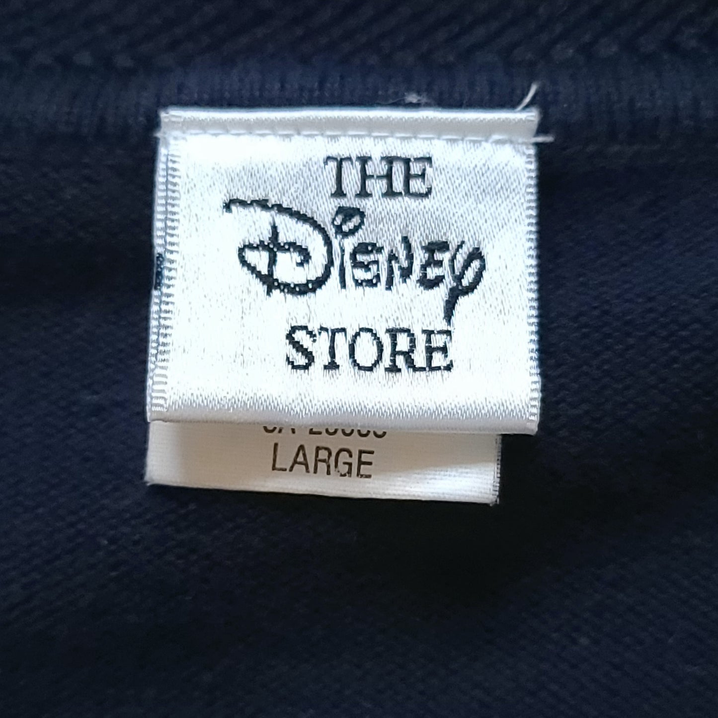 Vintage Disney Mickey Mouse Golf Navy Blue V-neck Sweater