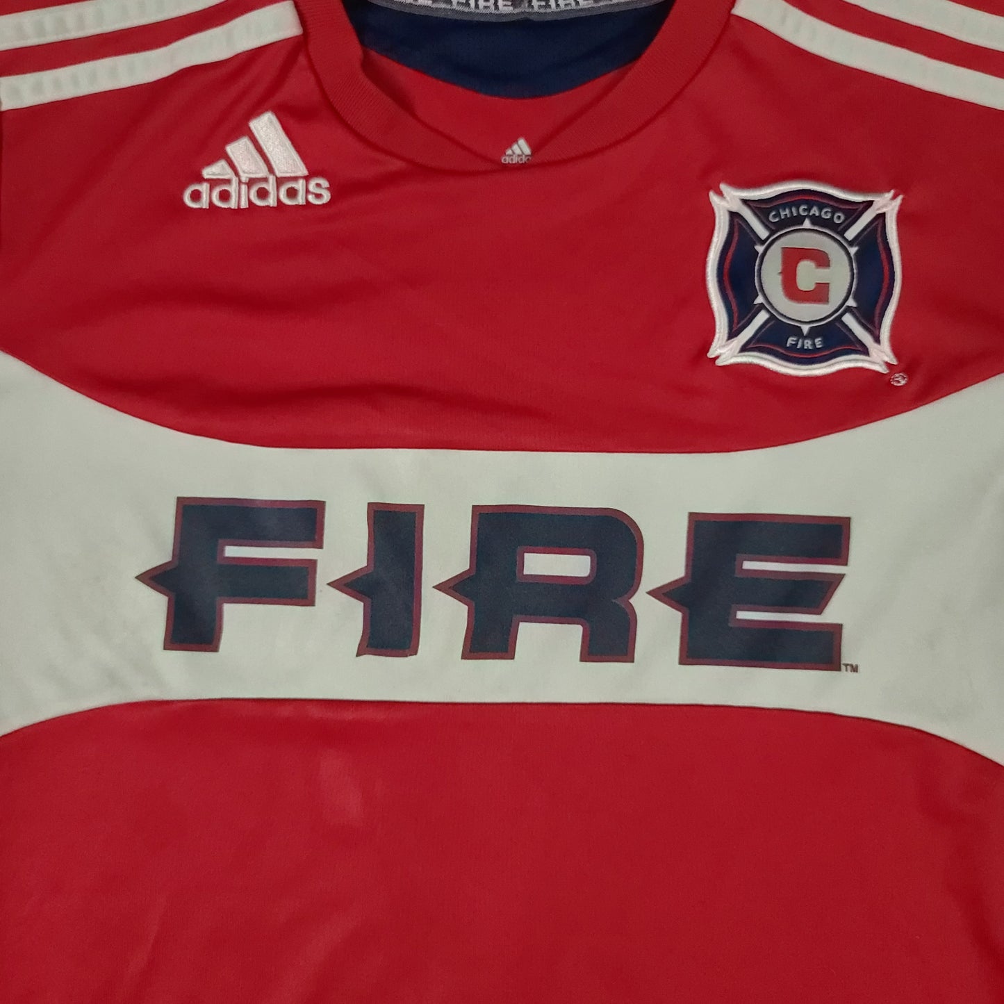 Chicago Fire Red adidas MLS Soccer Jersey