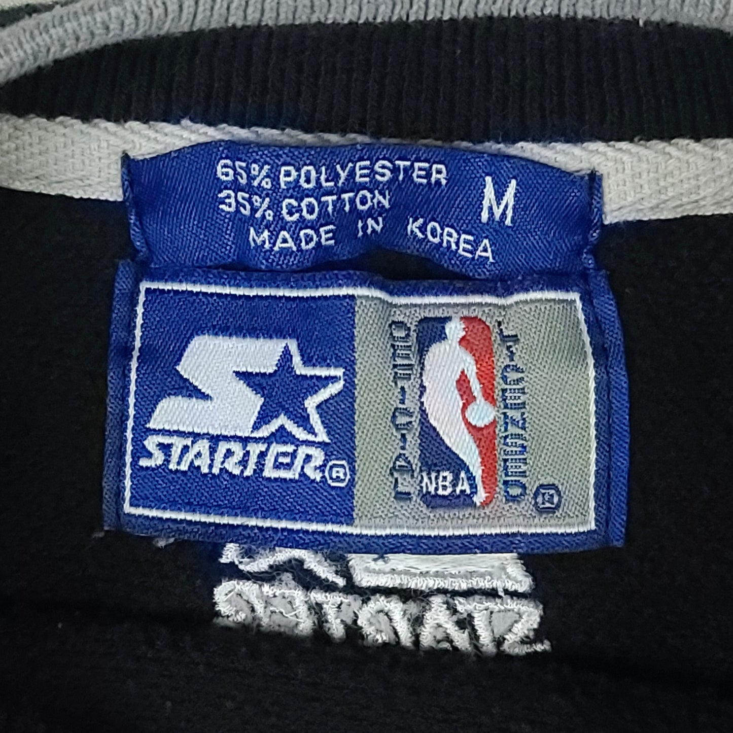 Vintage San Antonio Spurs Black Starter Sweatshirt