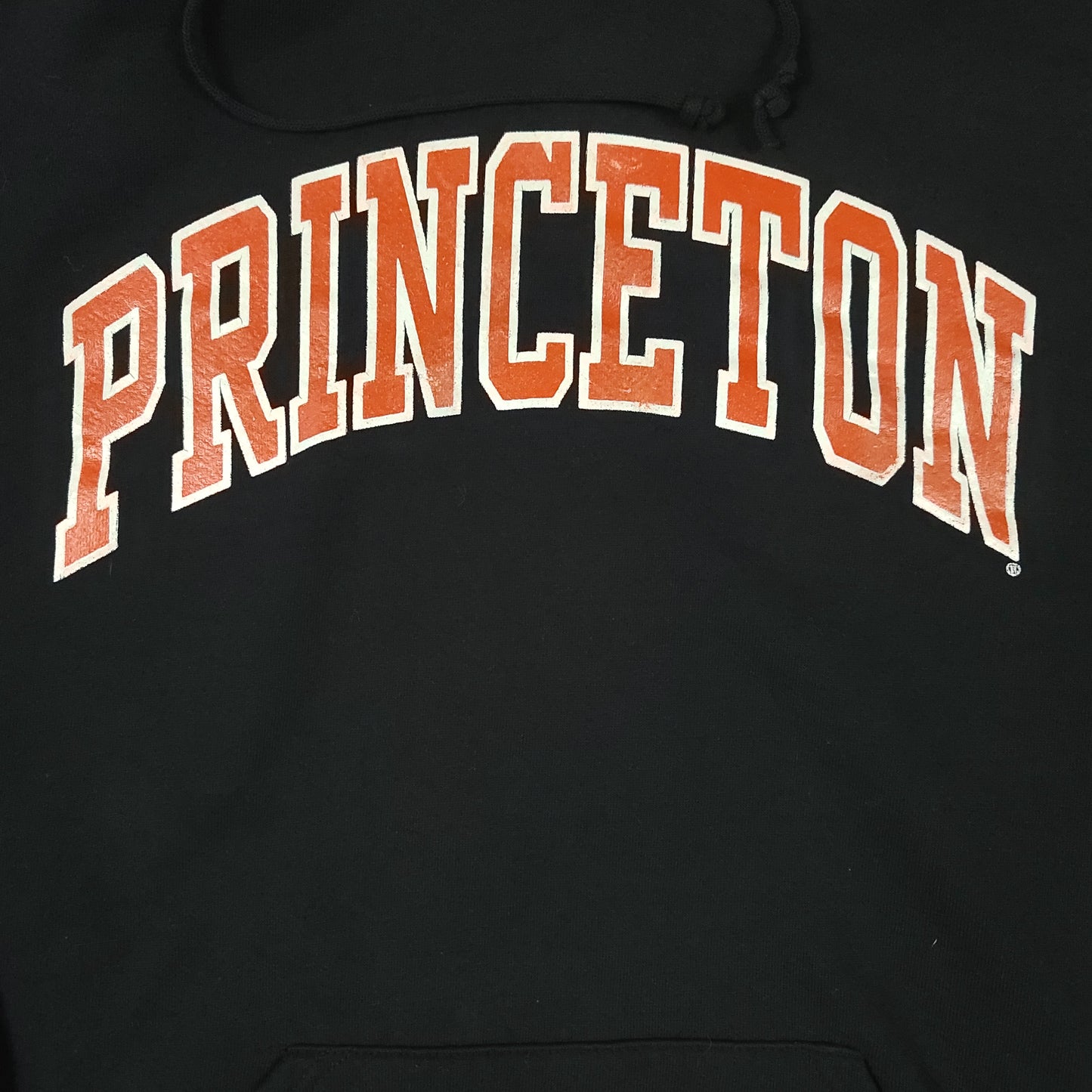 Vintage Princeton University Black Russell Athletic Hoodie