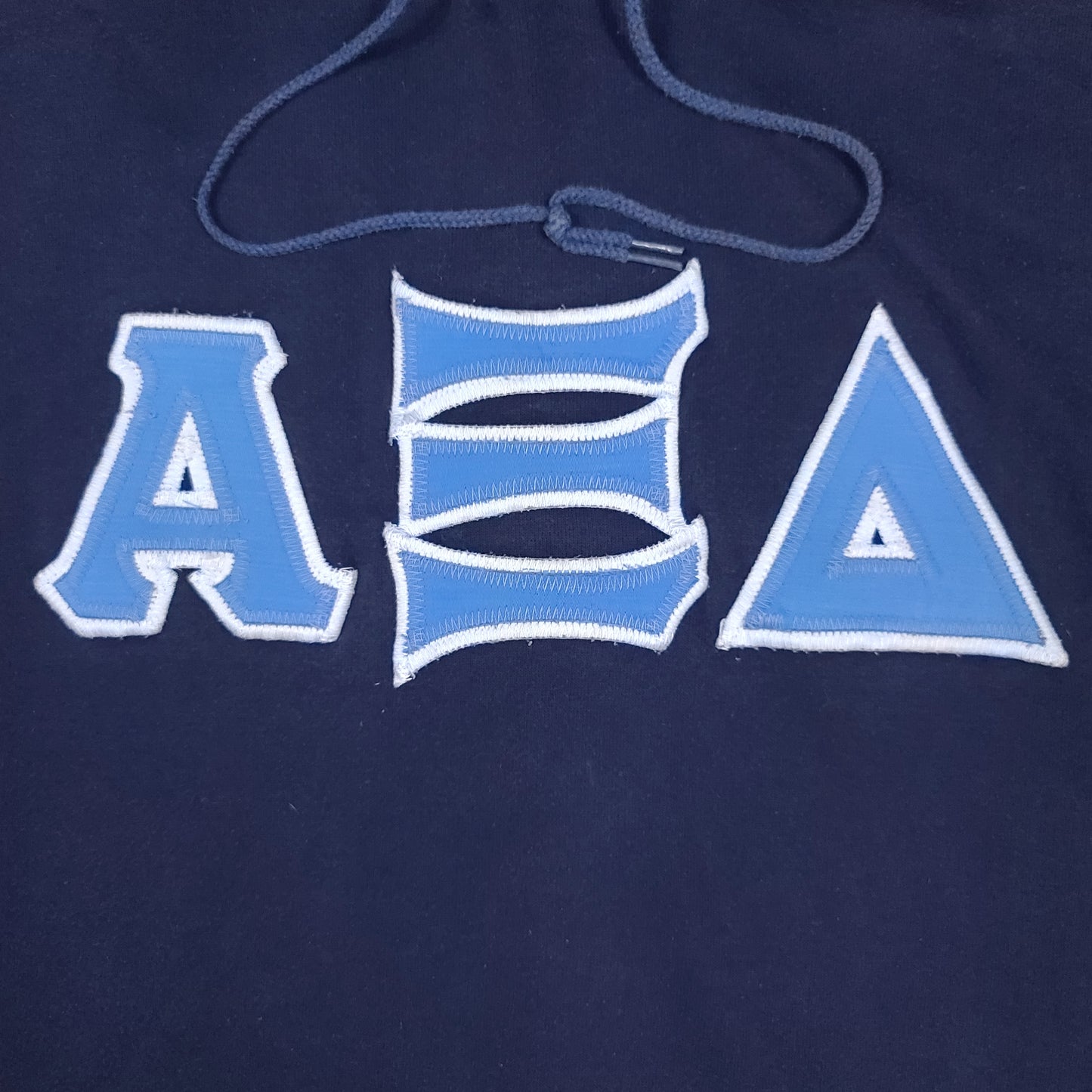 Vintage Alpha Xi Delta Navy Blue Russell Athletic Hoodie