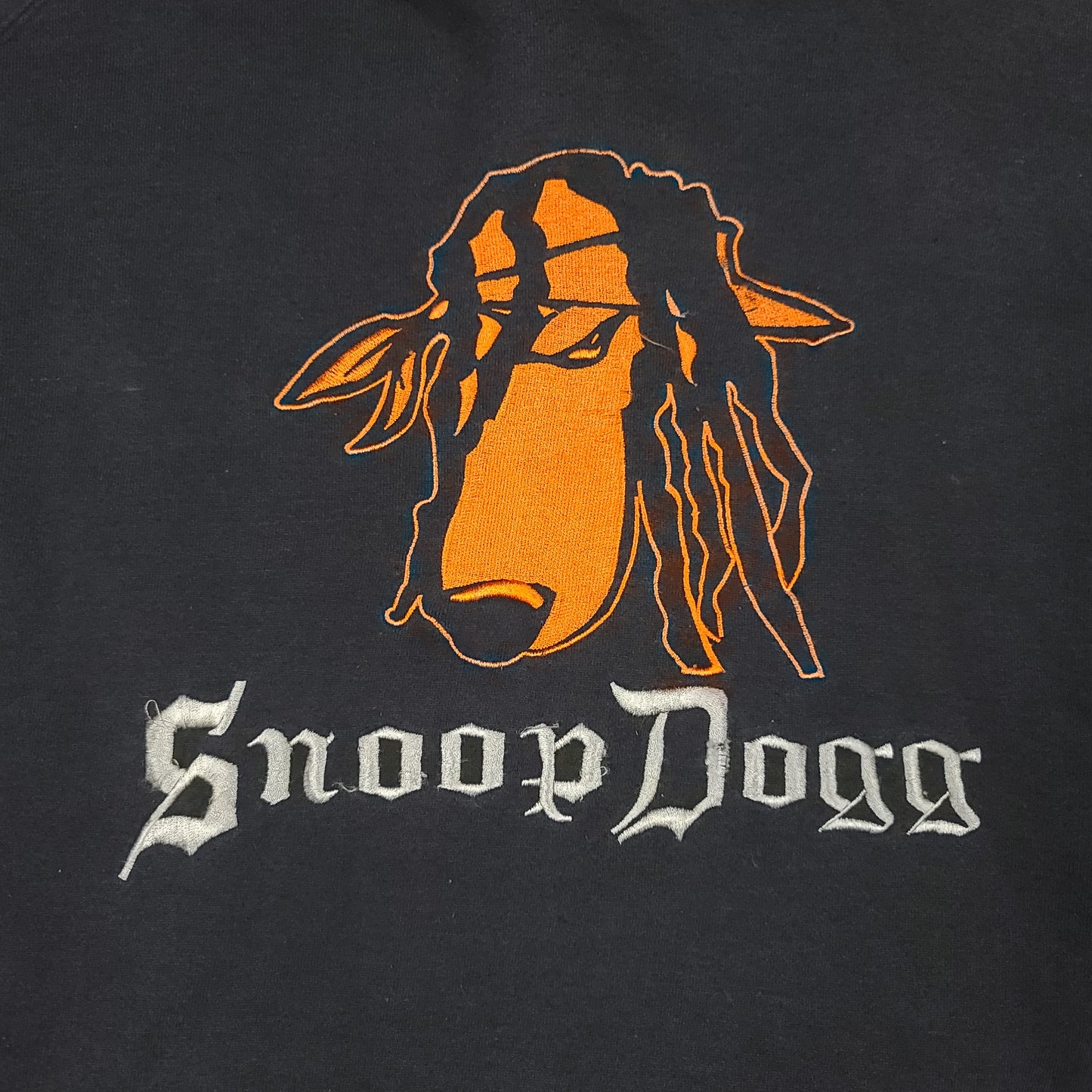 Snoop Dog Black & Orange Hoodie