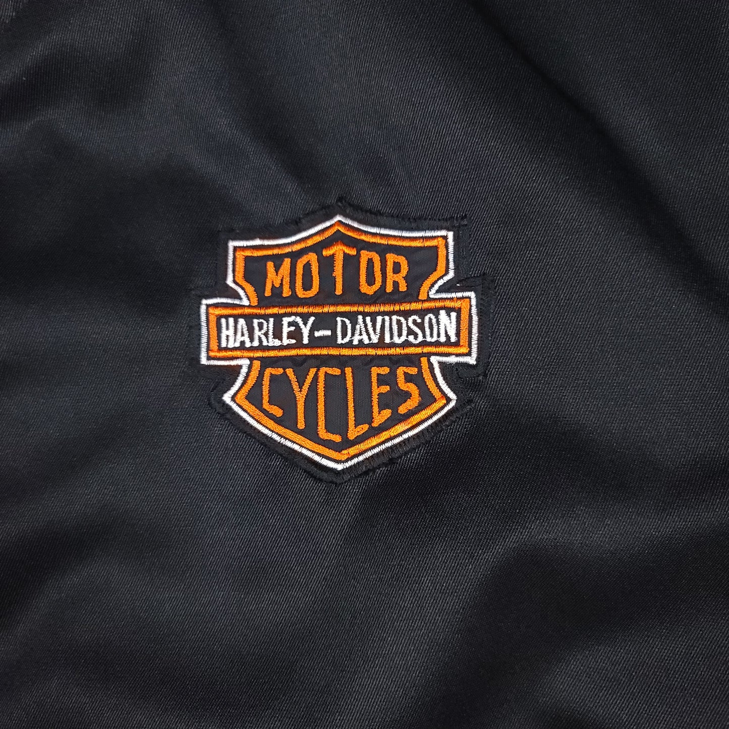 Harley Davidson Black Satin Jacket