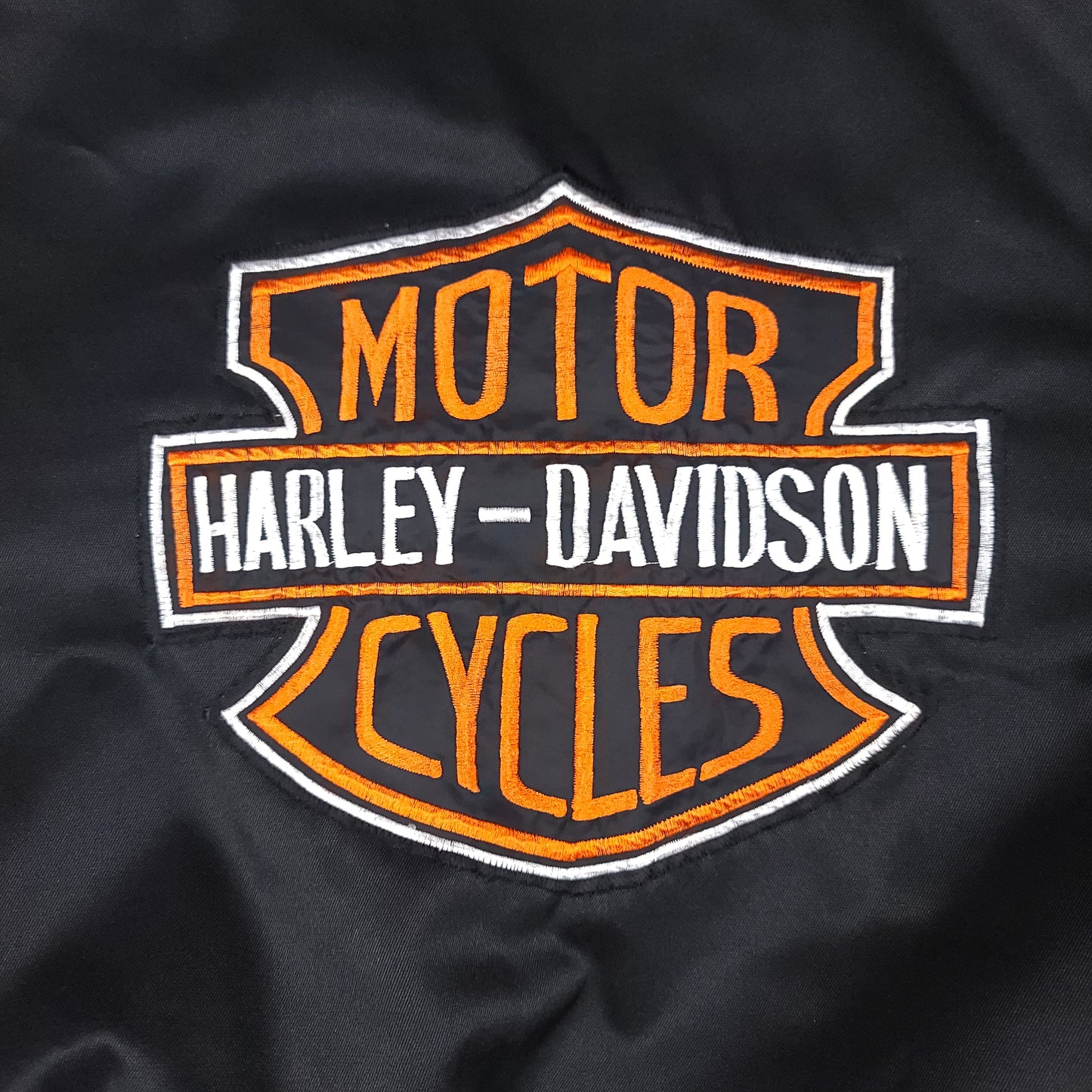 Harley Davidson Black Satin Jacket