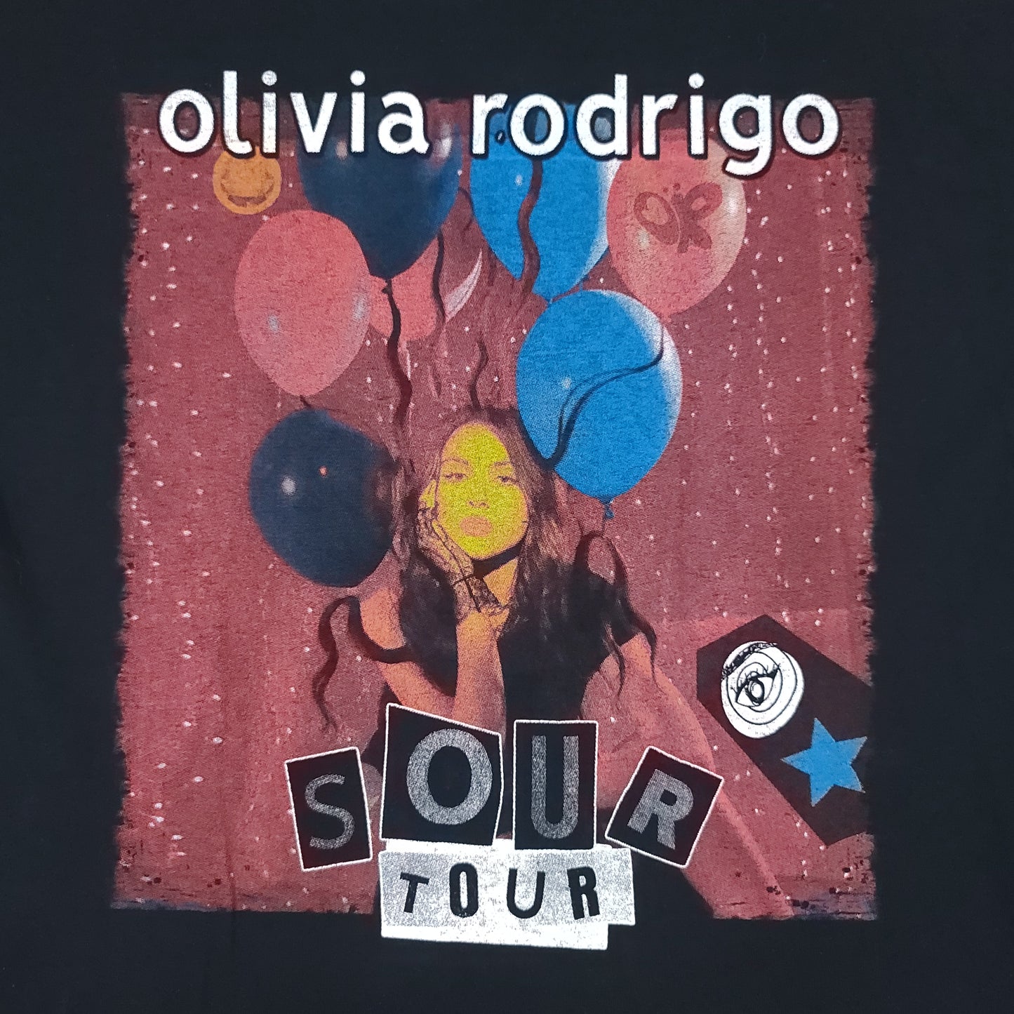Olivia Rodrigo Sour Tour Black Tee