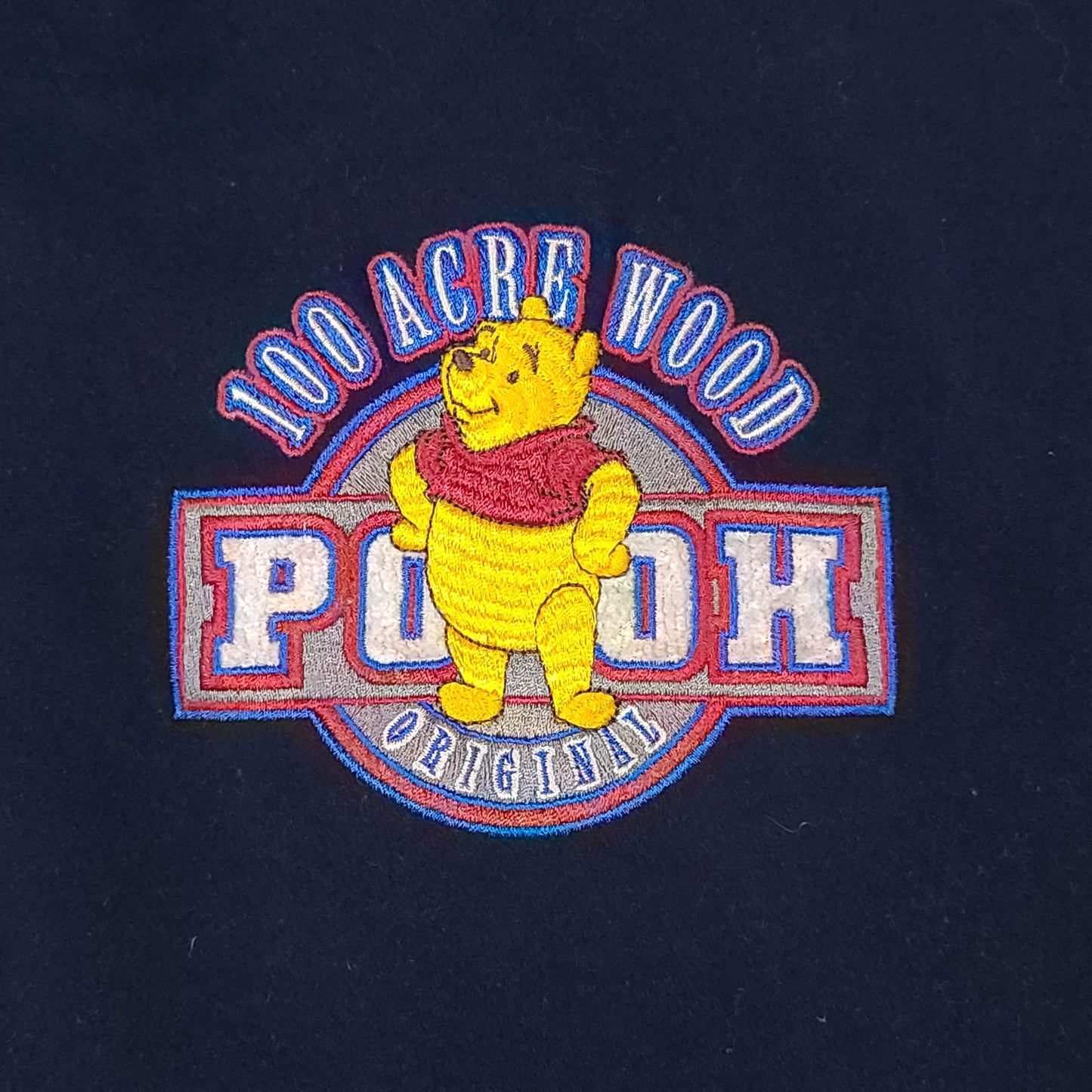 Vintage Winnie The Pooh Disney Wool Varsity Jacket