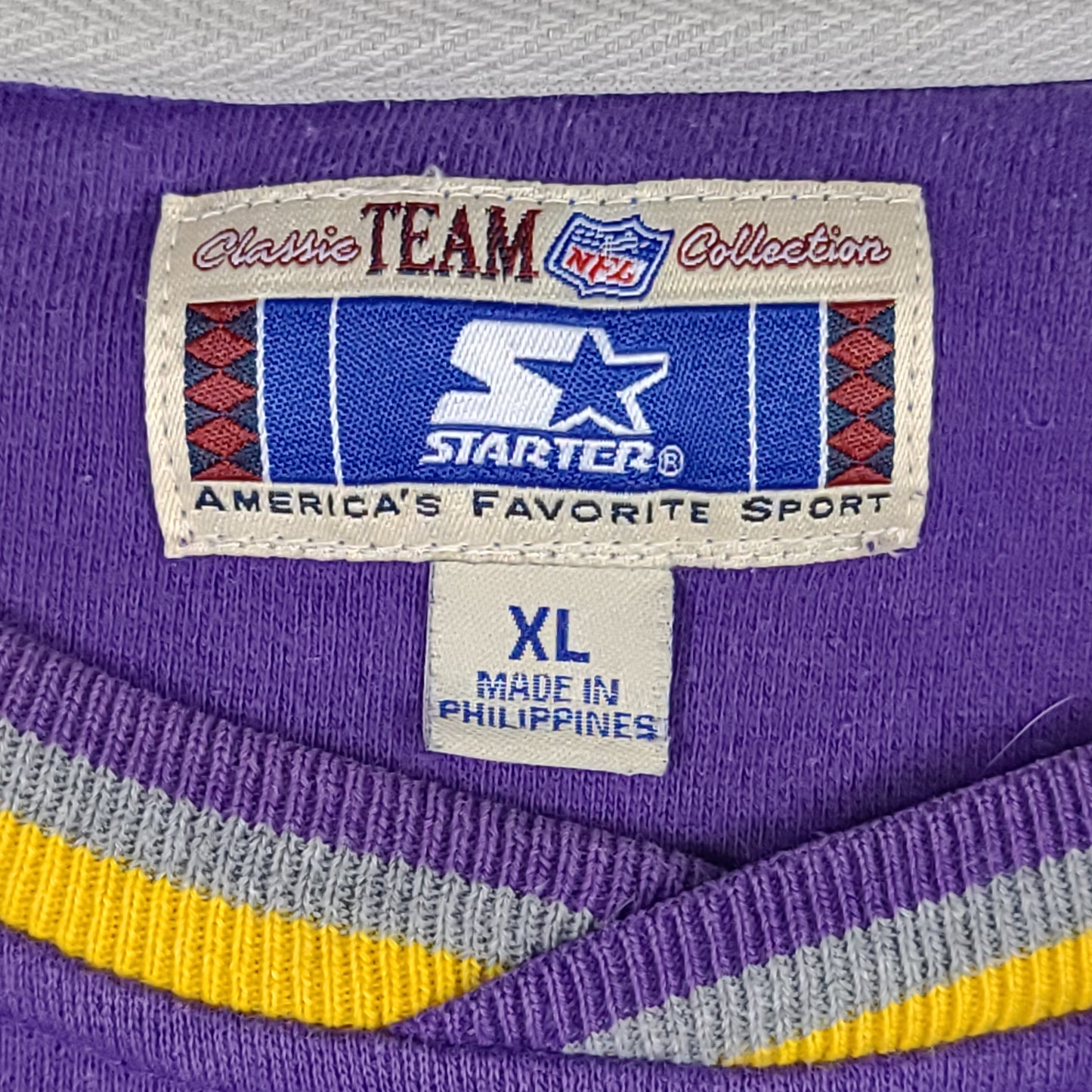 Vintage Minnesota Vikings Purple Starter Sweatshirt
