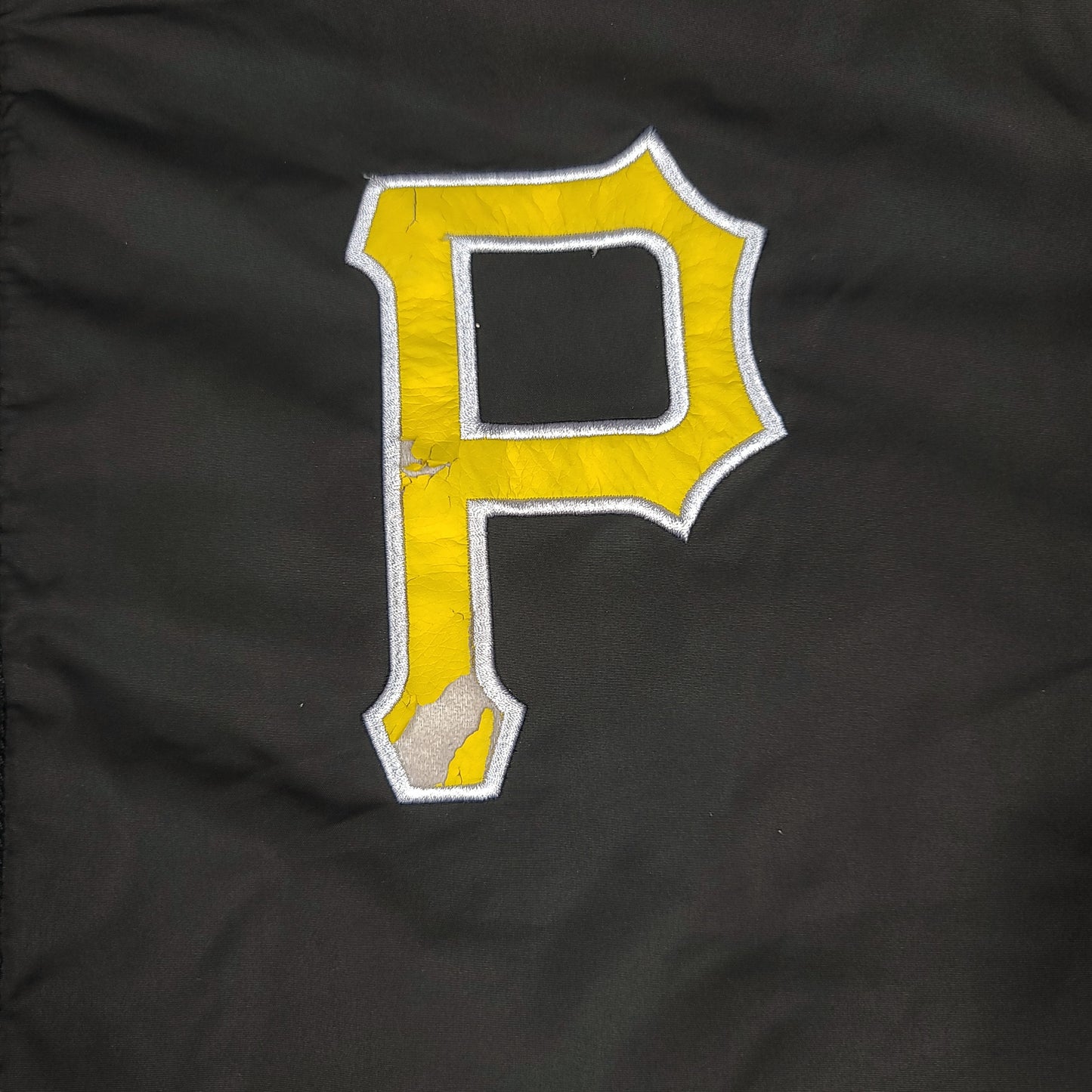 Vintage Pittsburgh Pirates MLB Black Jeff Hamilton Jacket