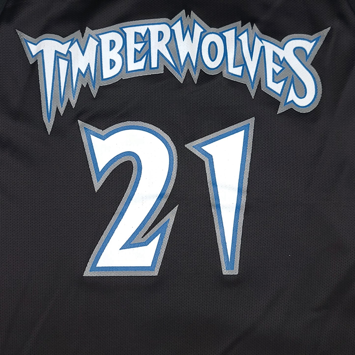 Vintage Kevin Garnett Minnesota Timberwolves Champion Basketball Jersey