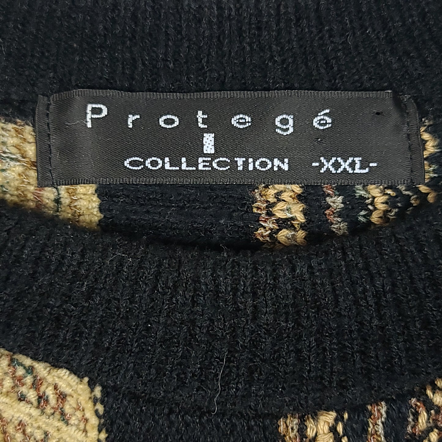 Protoge Black & Beige Coogi Style Sweatshirt