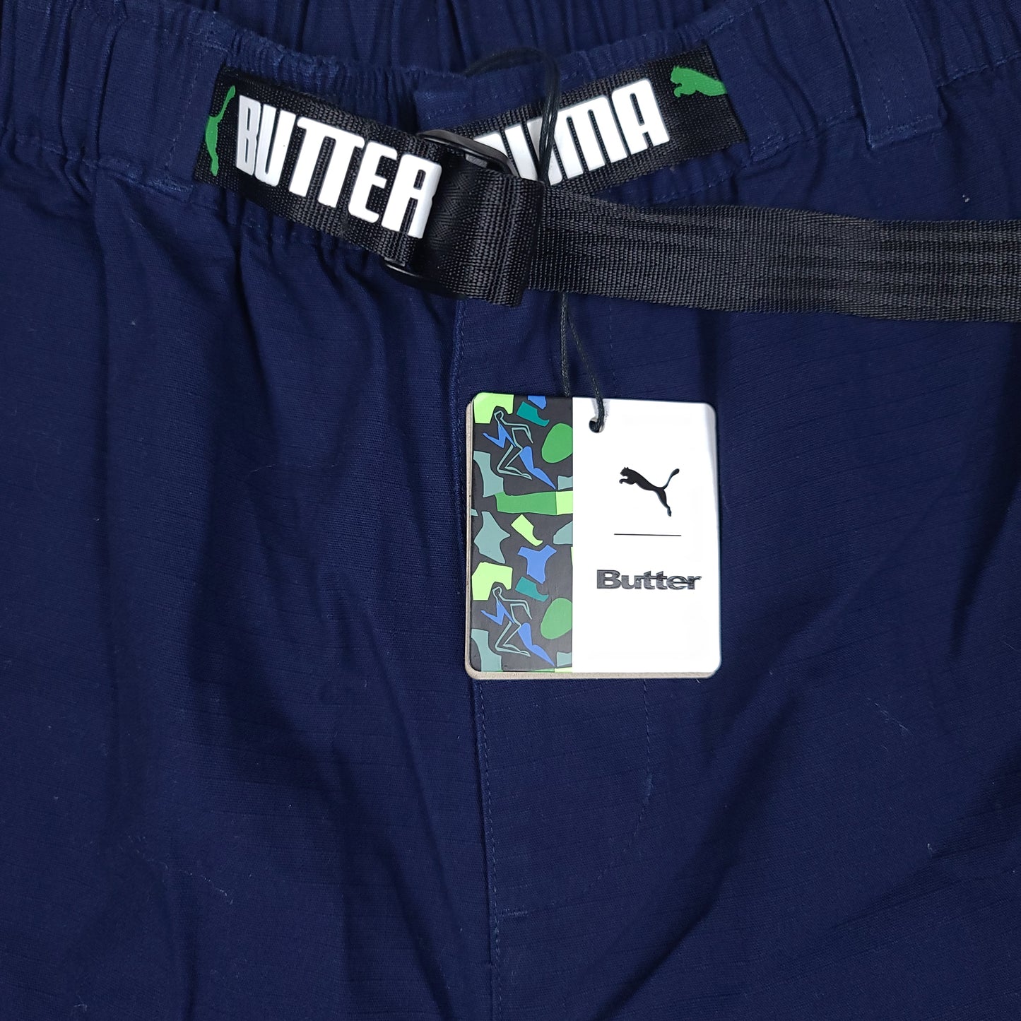 Puma x Butter Navy Blue Nylon Shorts