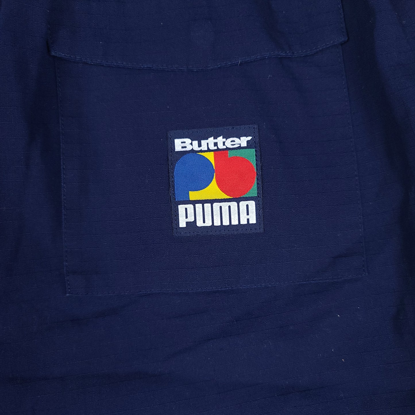 Puma x Butter Navy Blue Nylon Shorts