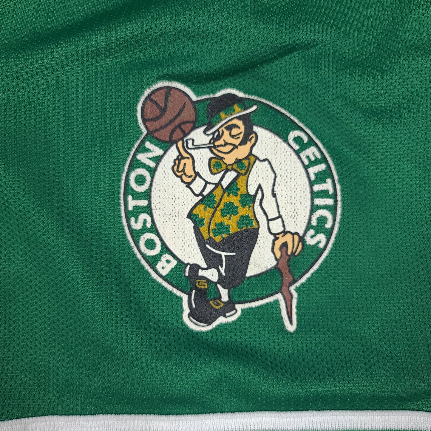 Vintage Boston Celtics Green Champion Youth Basketball Shorts