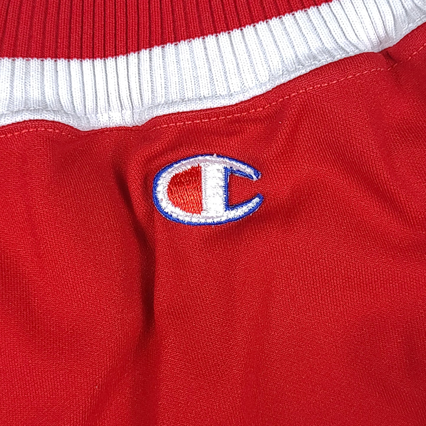 Vintage Red Lady Champion Athletic Shorts