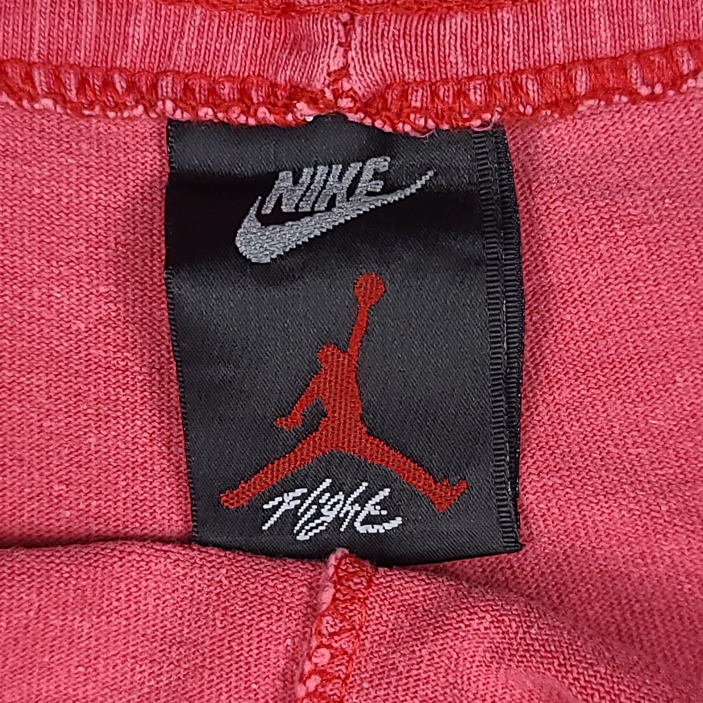 Vintage 90's Nike Air Jordan Flight Red Cotton Shorts