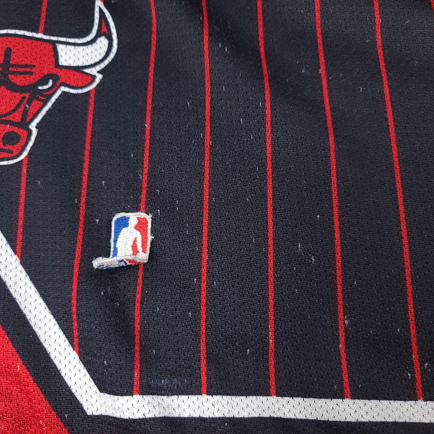 Vintage Chicago Bulls Pinstripe Champion Basketball Shorts