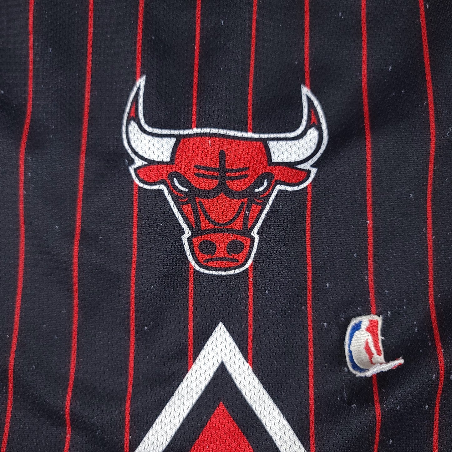 Vintage Chicago Bulls Pinstripe Champion Basketball Shorts