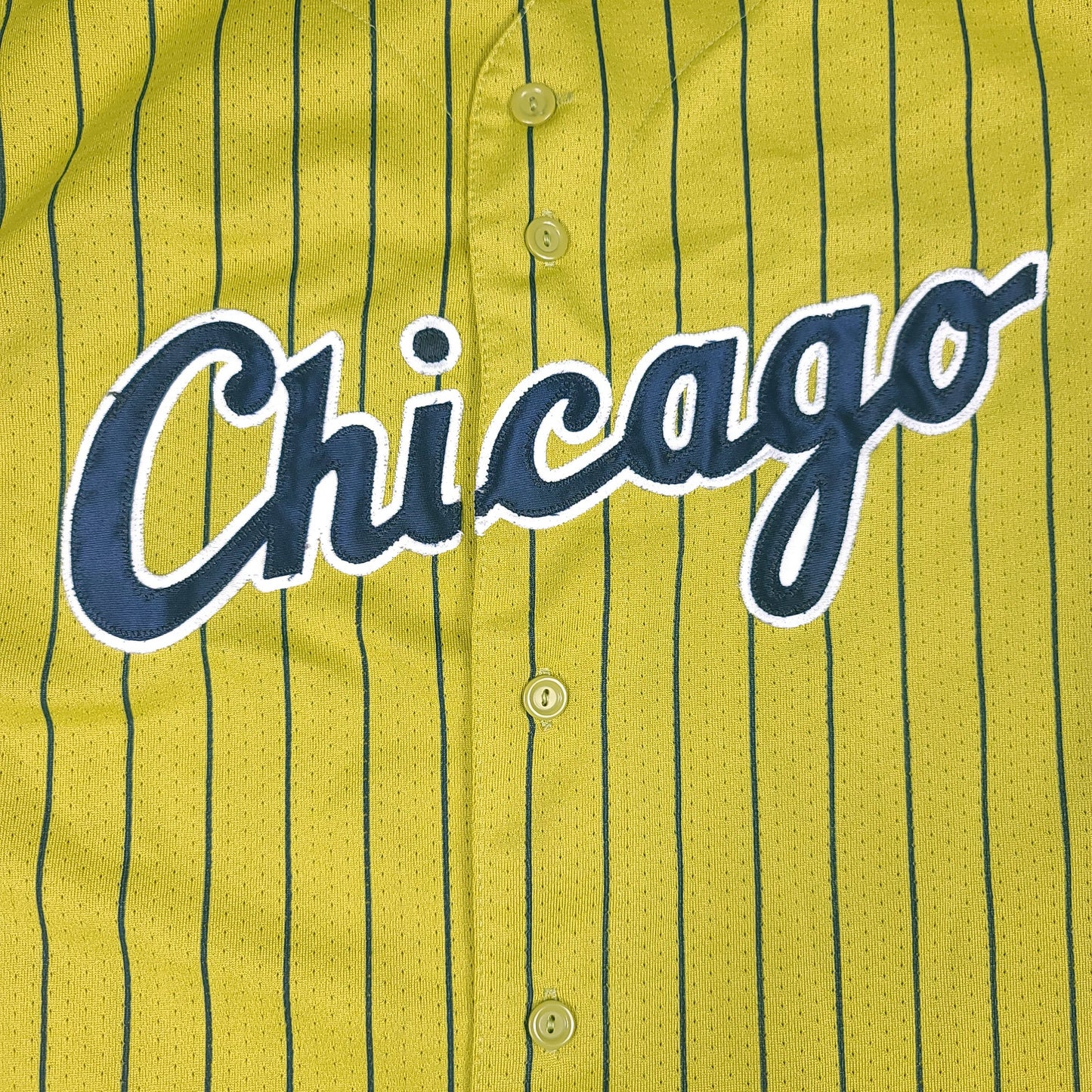 Vintage Gold Chicago White Sox Majestic Jersey