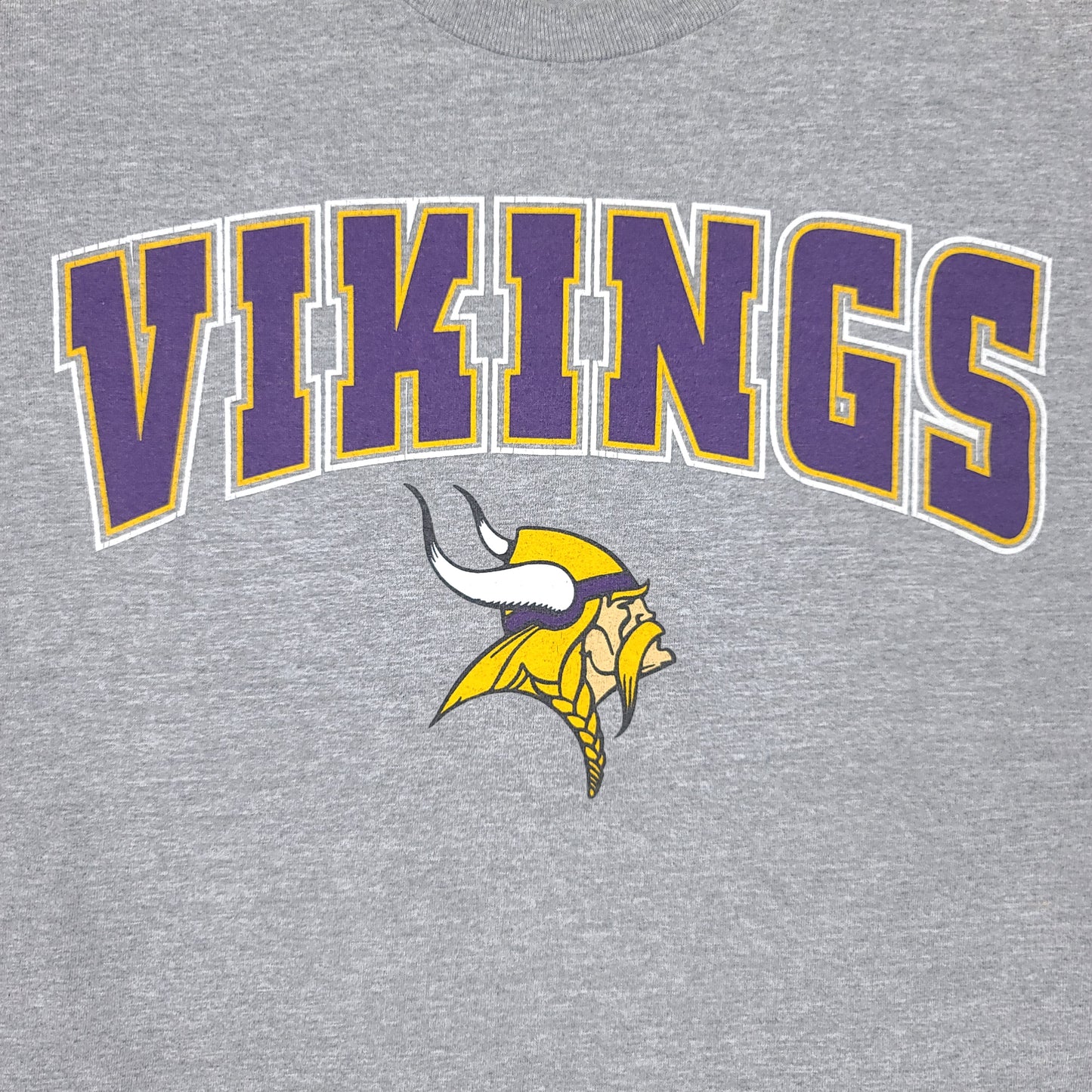 Vintage Minnesota Vikings Starter Gray Tee