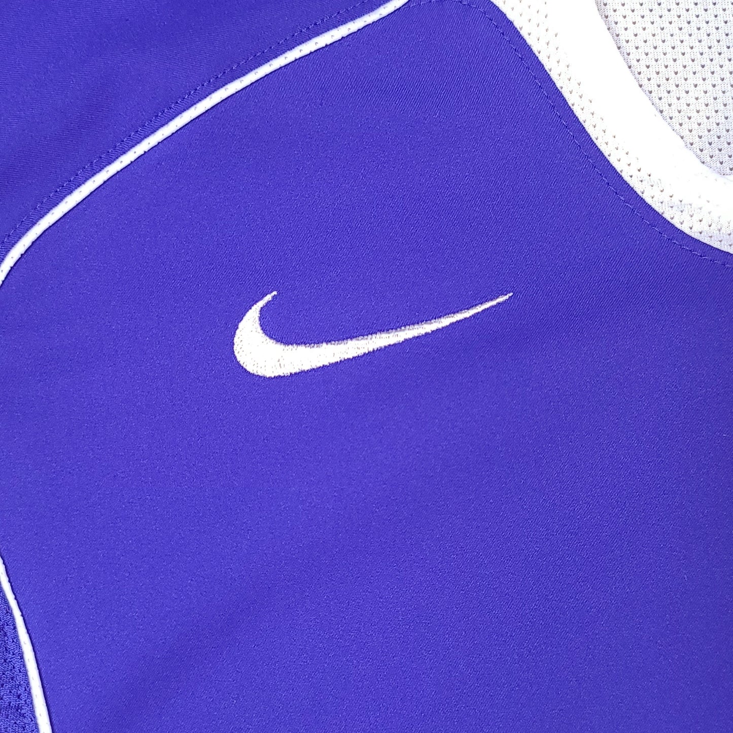Vintage Deadstock Nike Brazil Blue 2004 Soccer Jersey (New with Tags)