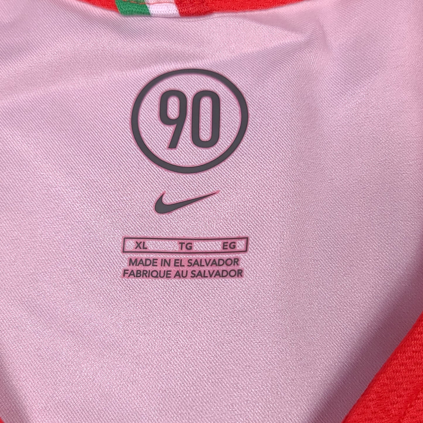 Deadstock Nike Juventus Red 2005-06 Away Soccer Jersey (New with Tags)