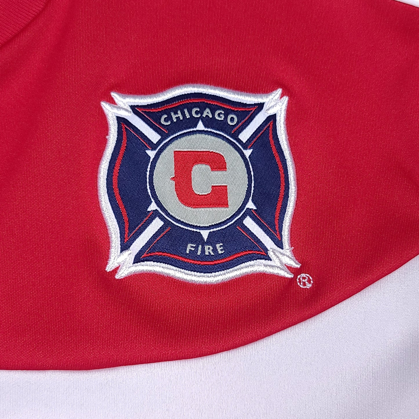 Chicago Fire Red 2010-11 adidas Home Youth Soccer Jersey