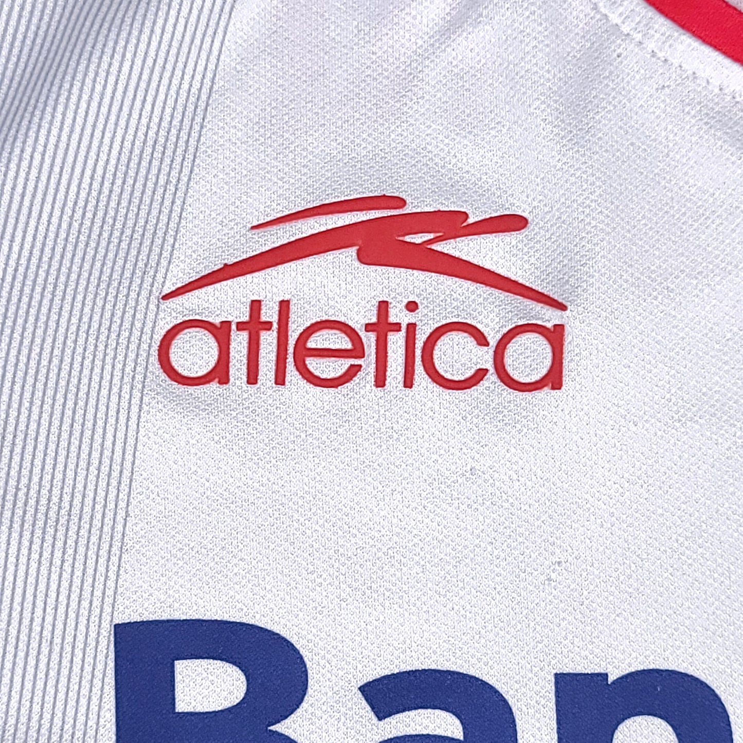 Deportivo Toluca 2007-08 White Atletica Away Soccer Jersey