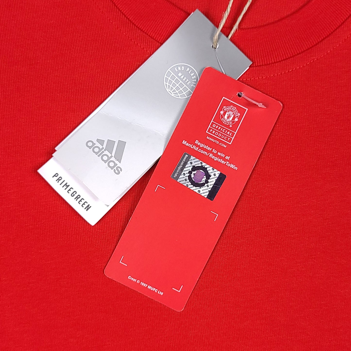 Manchester United Red 2020 adidas Tee (New with Tags)