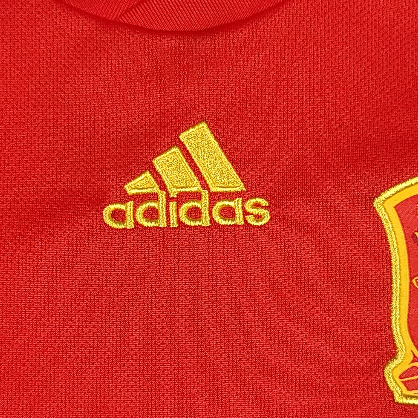 Spain 2018 adidas Red Home Soccer Jersey