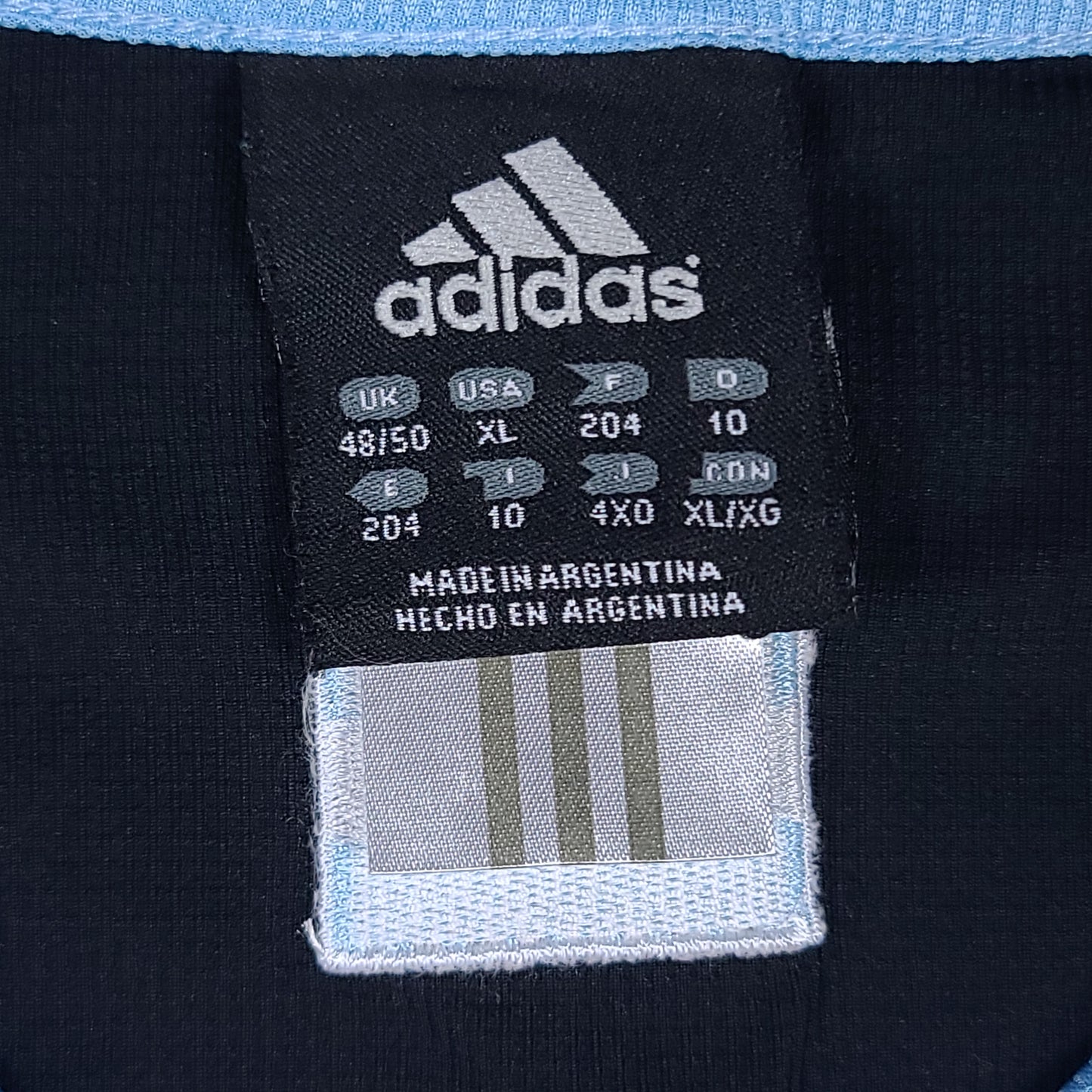 Argentina adidas 2004 Practice Training Jersey