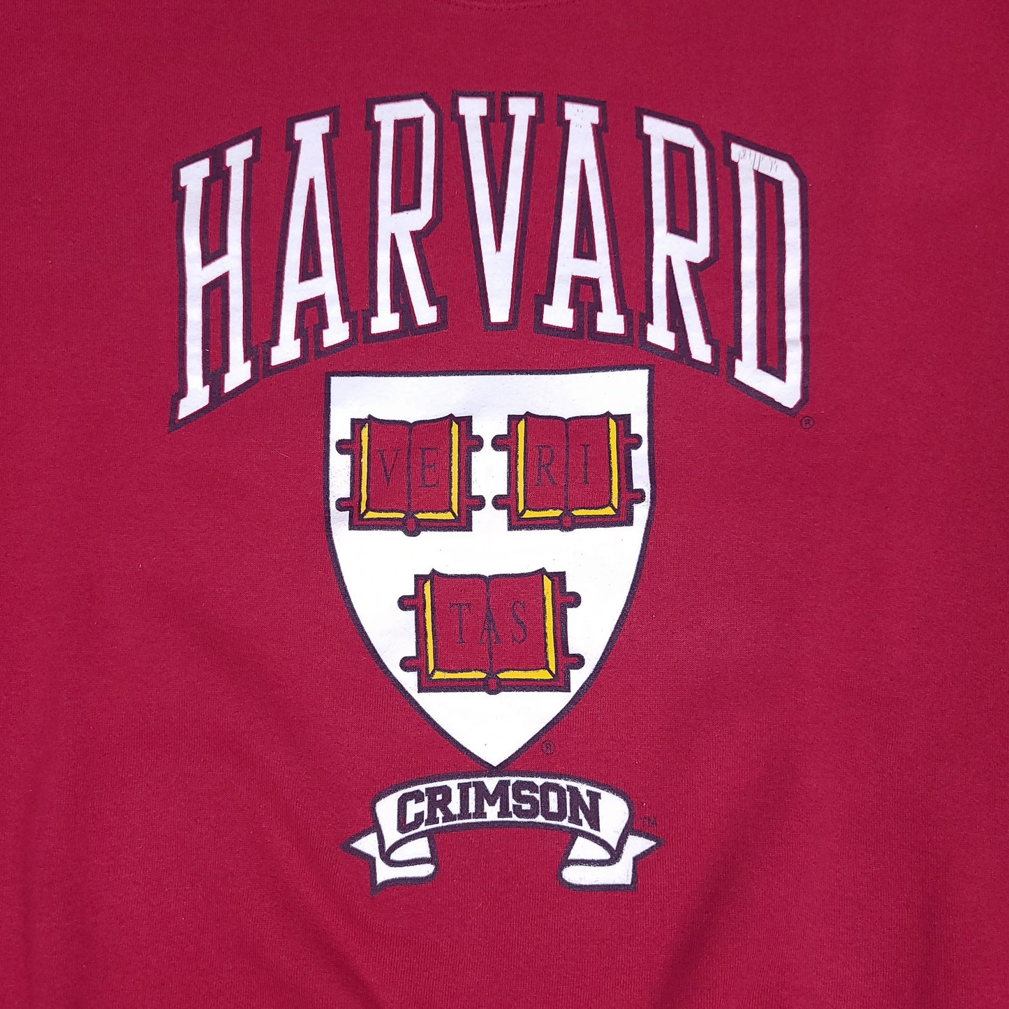 Vintage Harvard University Maroon Sweatshirt